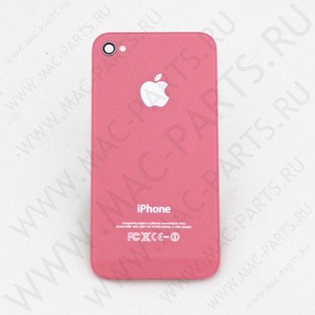Задняя крышка (панель) для iPhone 4s розовая